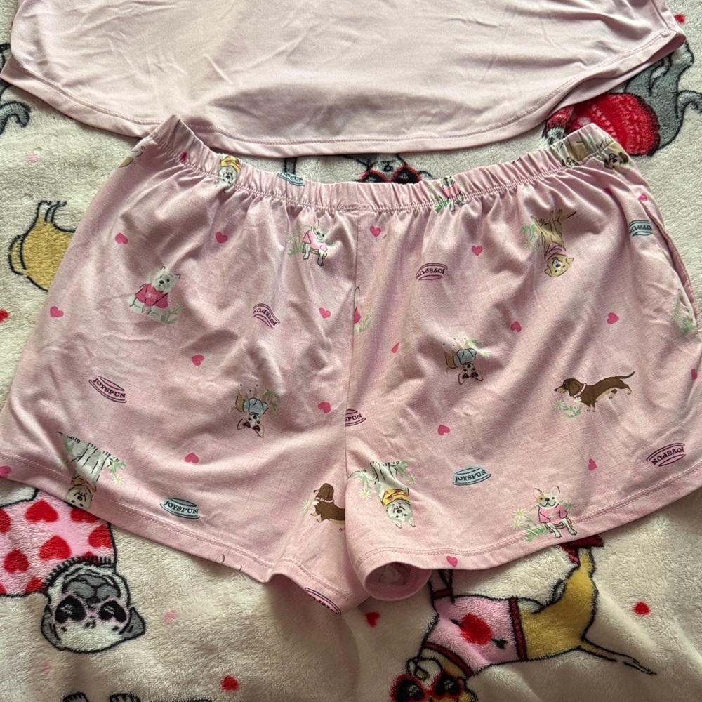 Positive Vibes Pink Pajama Set - Picture 4 of 6